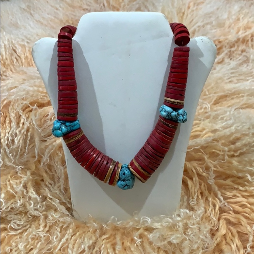 Turquoise Statement Necklace